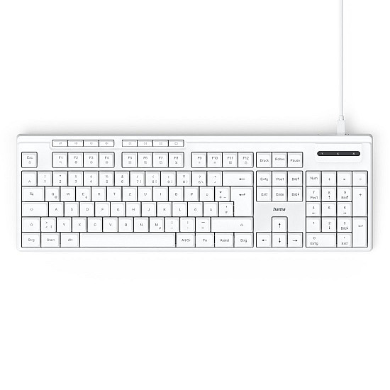 wired keyboard CK-200 white