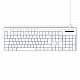 wired keyboard CK-200 white