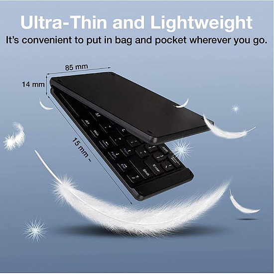 Bluetooth 3.0 Foldable Wireless Keyboard