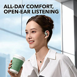 Soundcore AeroFit 2 Headphones, Open-Ear, Green, Wireless, A3874G61