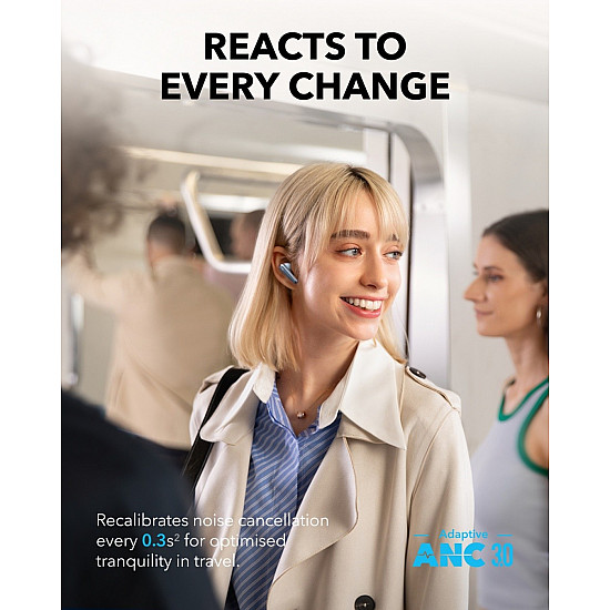 Wireless earphones Soundcore Liberty 4 PRO Bluetooth blue