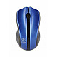Bezprzewodowa mysz optyczna, GALAXY Blue/silver
