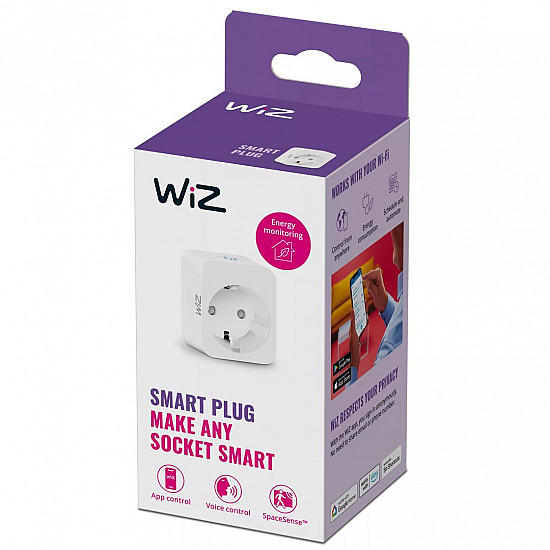 WiZ Smart Plug inkl. Powermeter Einzelpack.