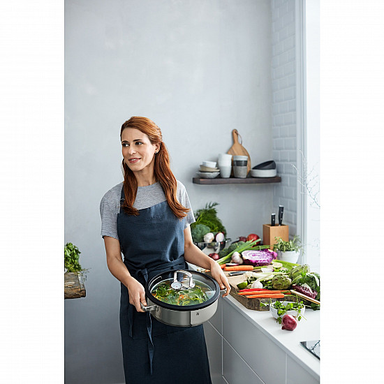 WMF Vitalis Dampfgarer mit Glasdeckel 28cm