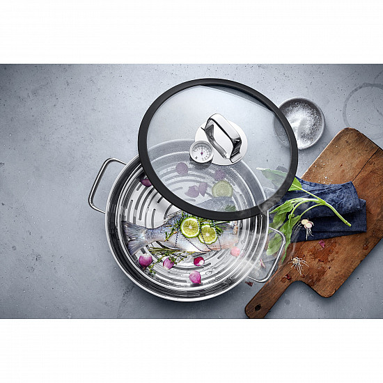 WMF Vitalis Dampfgarer mit Glasdeckel 28cm
