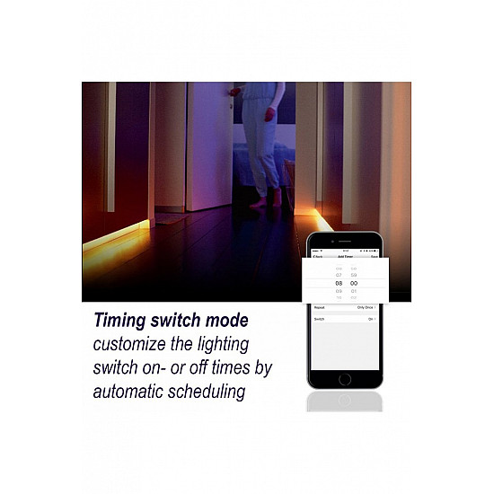 R5093, Intelligent light strip, WLAN, white, 802.11b, 802.11g, Wi-Fi 4 802.11n , LED