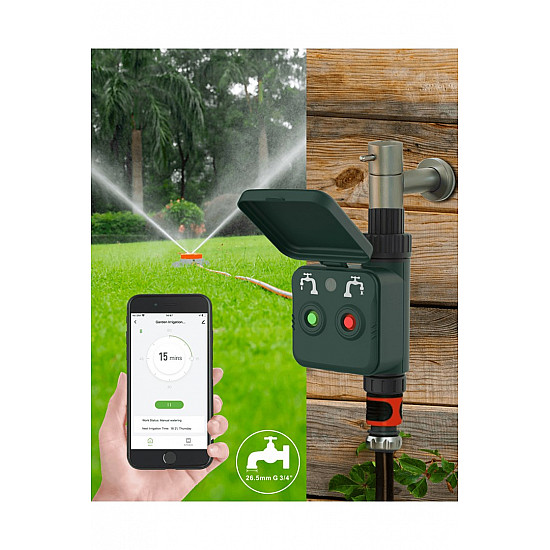 WOOX R7060 Slim bewateringssysteem op basis van Zigbee protocol