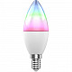 WOOX R9075 Smart RGB LED Bulb, WiFi, E14, CCT, Google Assistant & Amazon Alexa