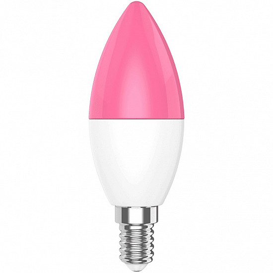 WOOX R9075 Smart RGB LED Bulb, WiFi, E14, CCT, Google Assistant & Amazon Alexa