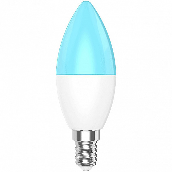WOOX R9075 Smart RGB LED Bulb, WiFi, E14, CCT, Google Assistant & Amazon Alexa