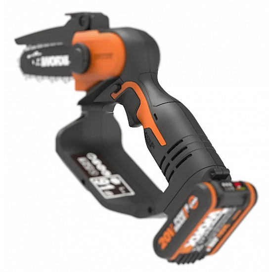 Worx Compact Chainsaw Cordless 20V with Batterypack and Charger (WG324E)