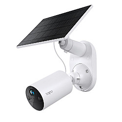 TP-LINK Solar-Powered Security Camera Kit Tapo C410 KIT Bullet 3 MP 3.17mm/F1.65 IP65 H.264 MicroSD Card, up to 512 GB