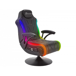 X Rocker Monsoon Gaming Sessel RGB 4.1 Audio schwarz