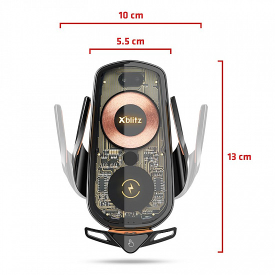 XBLITZ AUTOMATIC CAR MOUNT WITH CHARGING FX6