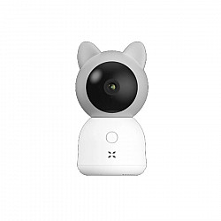 XENON X7201 Smart Baby camera without Monitor, Wi-Fi, 3 MP, Night-Vision, USB Type-C, SD, White