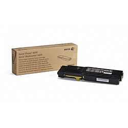 Xerox YELLOW HIGH CAPACITY TONER CARTRIDGE - DMO - WC6605