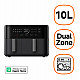 Xiaomi MAF-D1001 Double 10 L Stand-alone 2700 W Hot air fryer Black