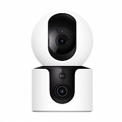 Xiaomi Smart Security Camera C300 Dual EU PTZ 3 MP 5P Optical lenses/ F1.6 H.265 MicroSD, max. 256 GB White