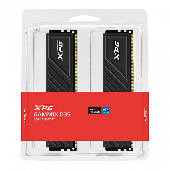 ADATA GAMMIX D35 operatyvinė atmintis su 64GB, 3200MHz, heatsink 2025