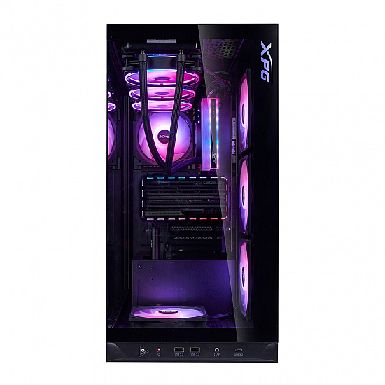 ADATA INVADER X BTF MidiTower ATX MicroATX MiniITX Color Black INVADERXBTFMT-BKCWW