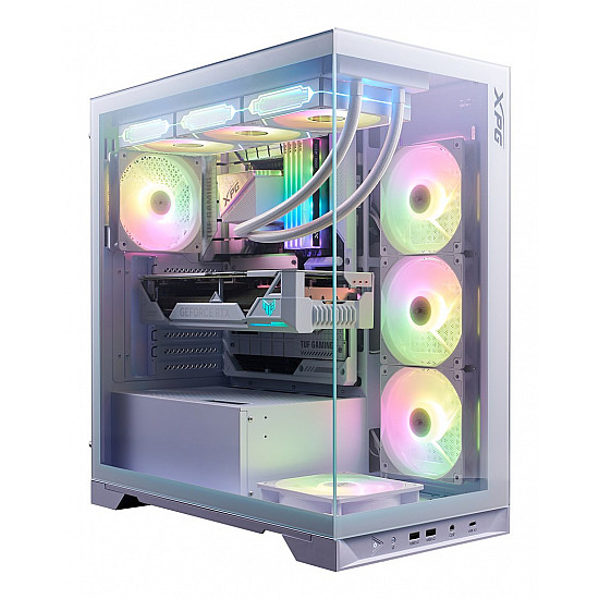 ADATA INVADER X BTF MidiTower ATX MicroATX MiniITX Color White INVADERXBTFMT-WHCWW