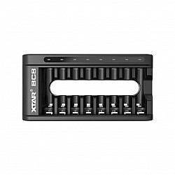 XTAR BC8 battery charger R03 / AAA and R6 / AA Li-ion 1,5V / NiMH