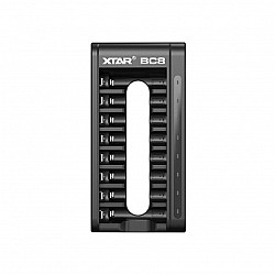 XTAR BC8 battery charger R03 / AAA and R6 / AA Li-ion 1,5V / NiMH