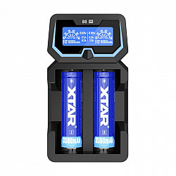 XTAR X2 battery charger to Li-ion 18650