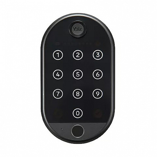 Yale 05/303000/BL Smart Keypad 2 - Zifferntastatur mit Fingerabdruckleser Schwarz