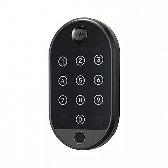 Yale 05/303000/BL Smart Keypad 2 - Zifferntastatur mit Fingerabdruckleser Schwarz