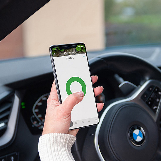 Yale Smart Opener Garage - Schwarz - Grau - Kabellos - Bluetooth - 50 mm - 32 mm - 50 mm