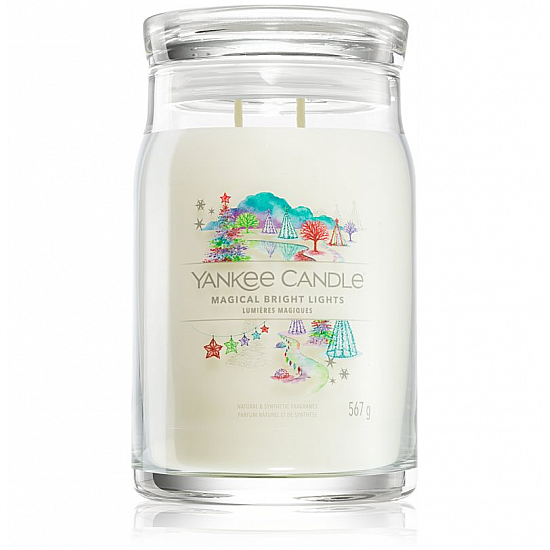 Yankee Candle Signature Magical Bright Lights Large Candle 567g | Yankee