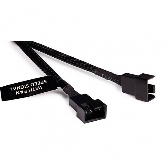 Alphacool Y-Splitter 4-Pin auf 3x 4-Pin PWM 30cm - schwarz