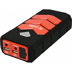 Car jump starter YATO YT-83081 car power bank 9000 mAh 9000 mAh Black, Orange