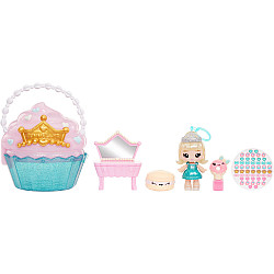 Yummiland Beauty Bag Playset + Lip Gloss Doll - Cupcake Beauty Bag, Spielfigur
