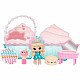 Yummiland Beauty Bag Playset + Lip Gloss Doll - Cupcake Beauty Bag, Spielfigur
