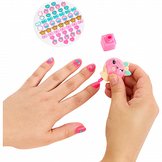 Yummiland Beauty Bag Playset + Lip Gloss Doll - Cupcake Beauty Bag, Spielfigur