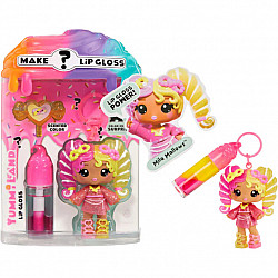 Yummiland Lip Gloss Doll: Mystery Color Change - Mila Mallows, Puppe