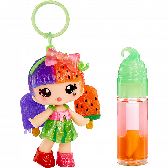 Yummiland Lip Gloss Doll: Mystery Color Change - Poppy Melonberry, Puppe