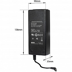 Z ALLNET Ersatznetzteil 54V/1,85A Medical 5,5mm x 2,1mm