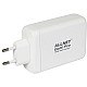 Z ALLNET Ersatznetzteil QC USB-C PD GaN Netzteil Power Supply130Watt 1x USB Typ-A QC 3x USB Typ-C**EU PLUG**