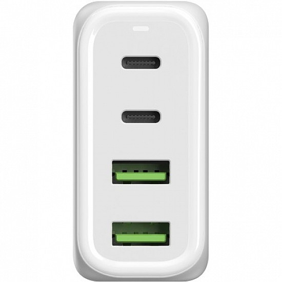 Z ALLNET Ersatznetzteil QC USB-C PD GaN Netzteil Power Supply68Watt 2x USB Typ-A QC 2x USB Typ-C**EU PLUG**