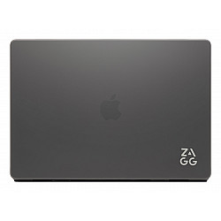 ZAGG Hardshell - obudowa ochronna do MacBook Air 13 M2 (2022) / M3 (2024) / M4 (2025) (smoke)