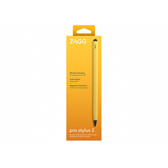ZAGG Pro Stylus 2, Tablet, Apple, Yellow, iPad
