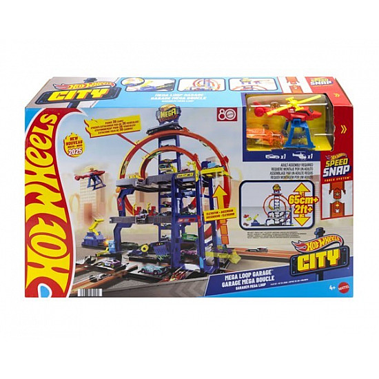Zestaw City Mega Garaż Gigapętla Tor wyścigowy