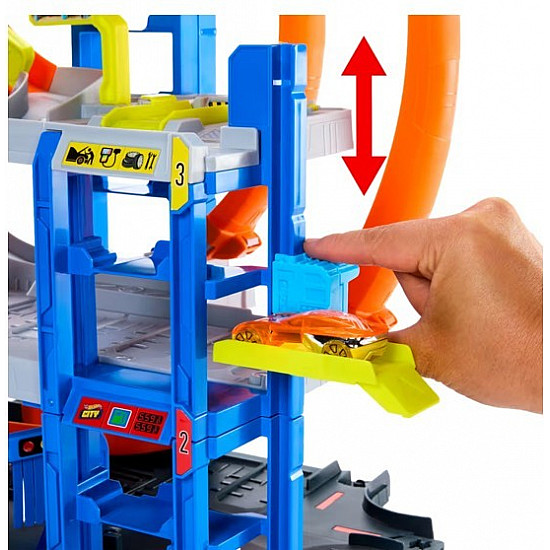 Zestaw City Mega Garaż Gigapętla Tor wyścigowy