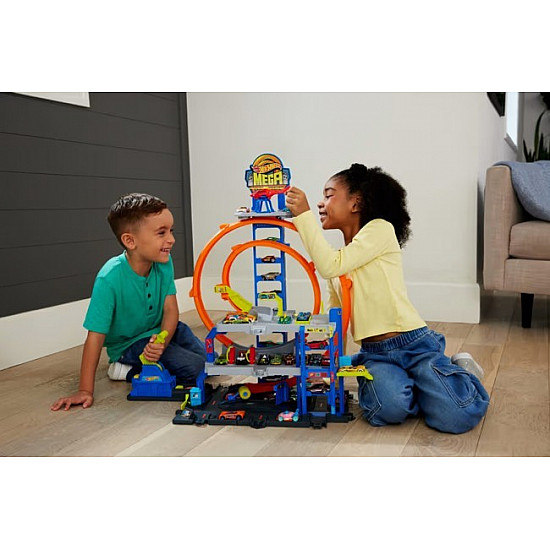 Zestaw City Mega Garaż Gigapętla Tor wyścigowy