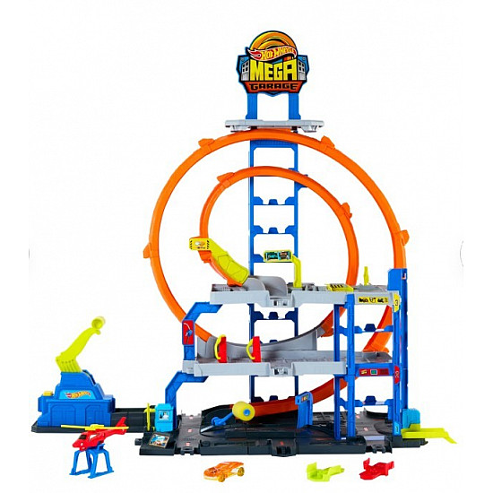 Zestaw City Mega Garaż Gigapętla Tor wyścigowy