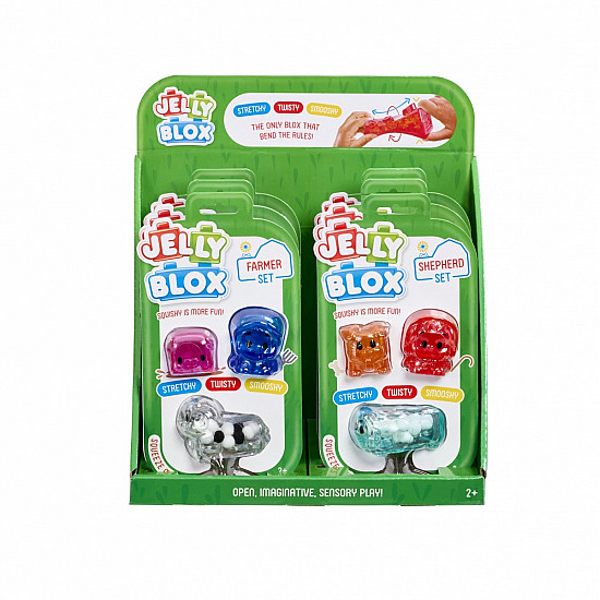 Zestaw figurek Jelly Blox Farm Friends mix