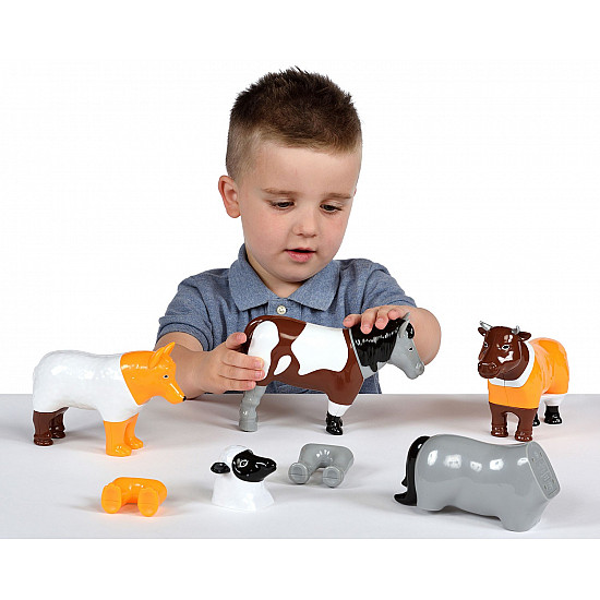 Zestaw Malblo Magnetic Zwierzęta z gospodarstwa